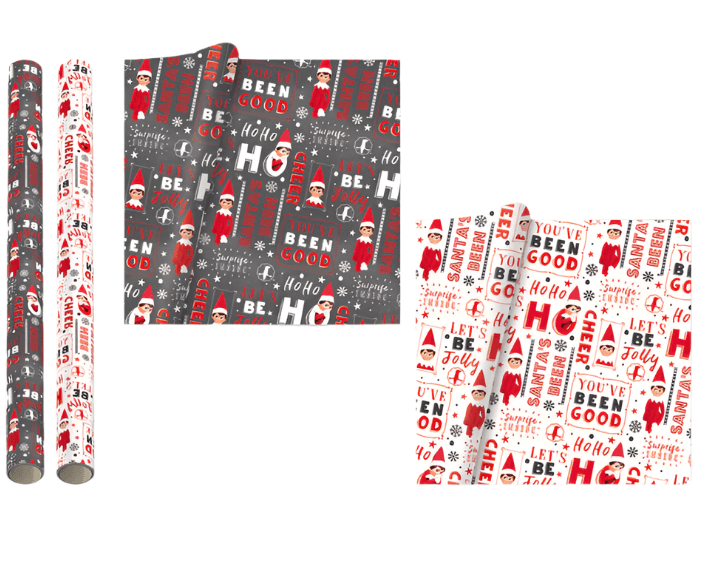 Hartie de impachetat cu Spiridusi 3 m