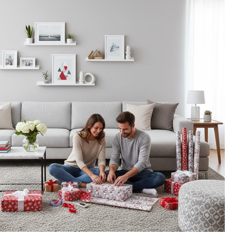 Hartie de impachetat Seara de Ajun 5 m