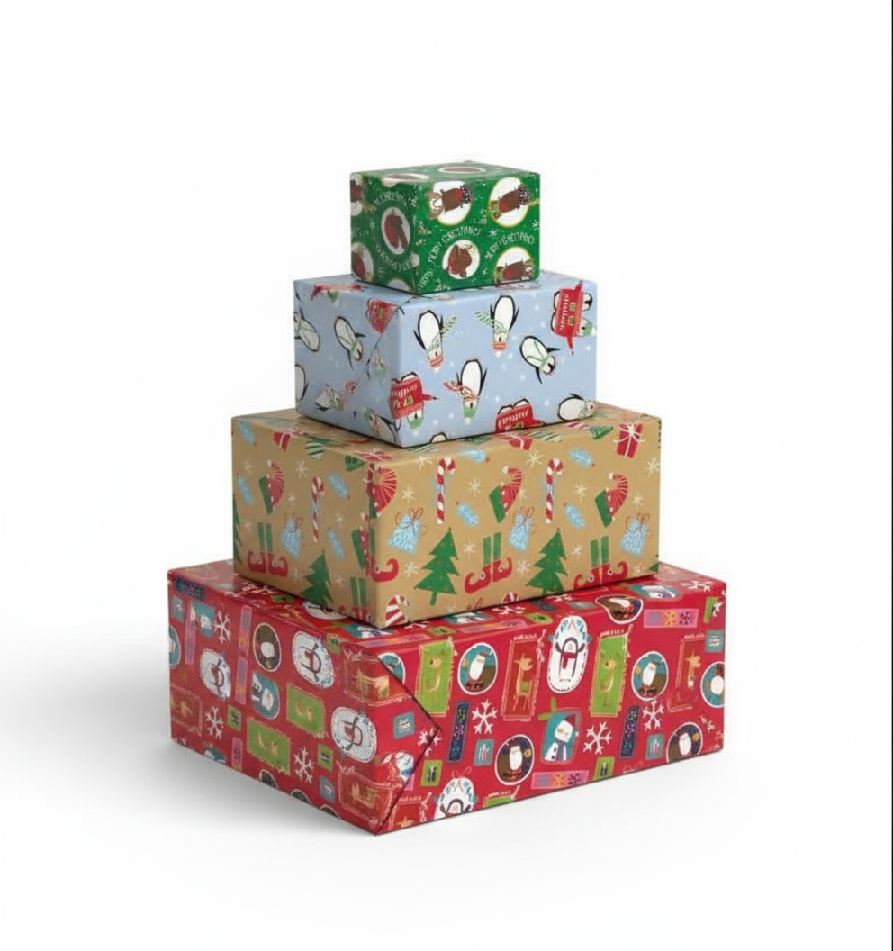 Hartie de impachetat Craciun si daruri 8 m