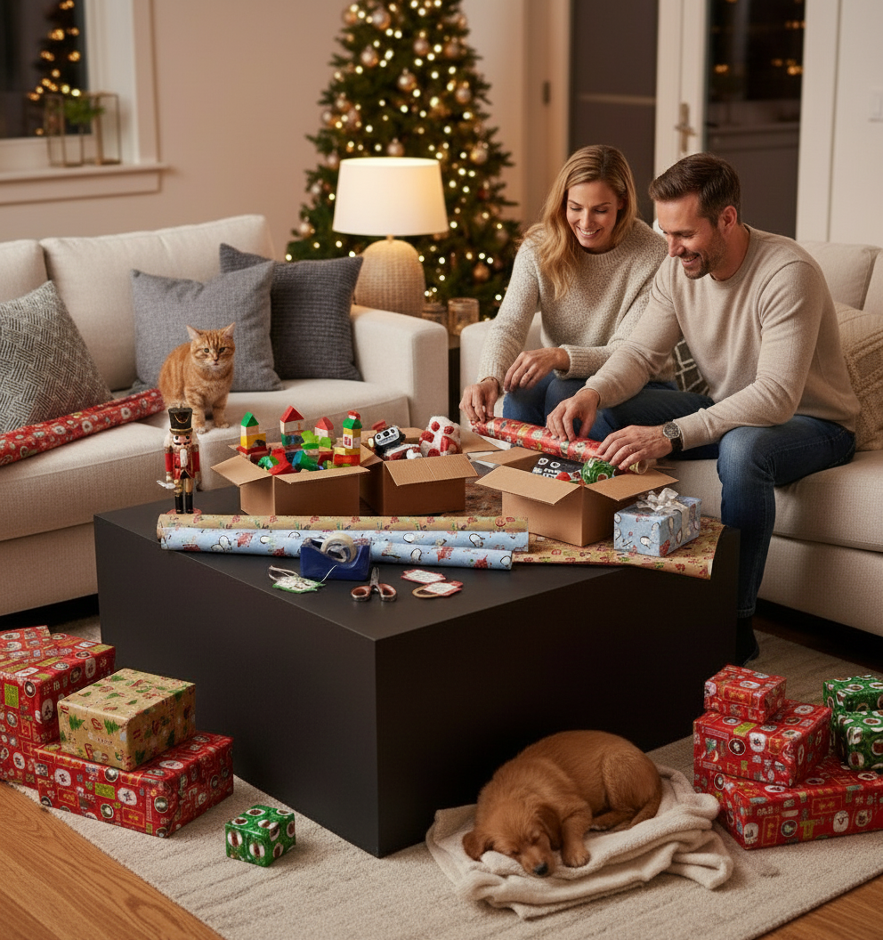 Hartie de impachetat Craciun si daruri 8 m