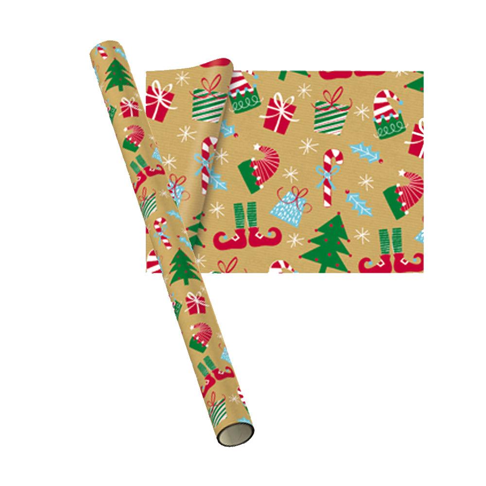 Hartie de impachetat Craciun si daruri 8 m - Nitzi.ro