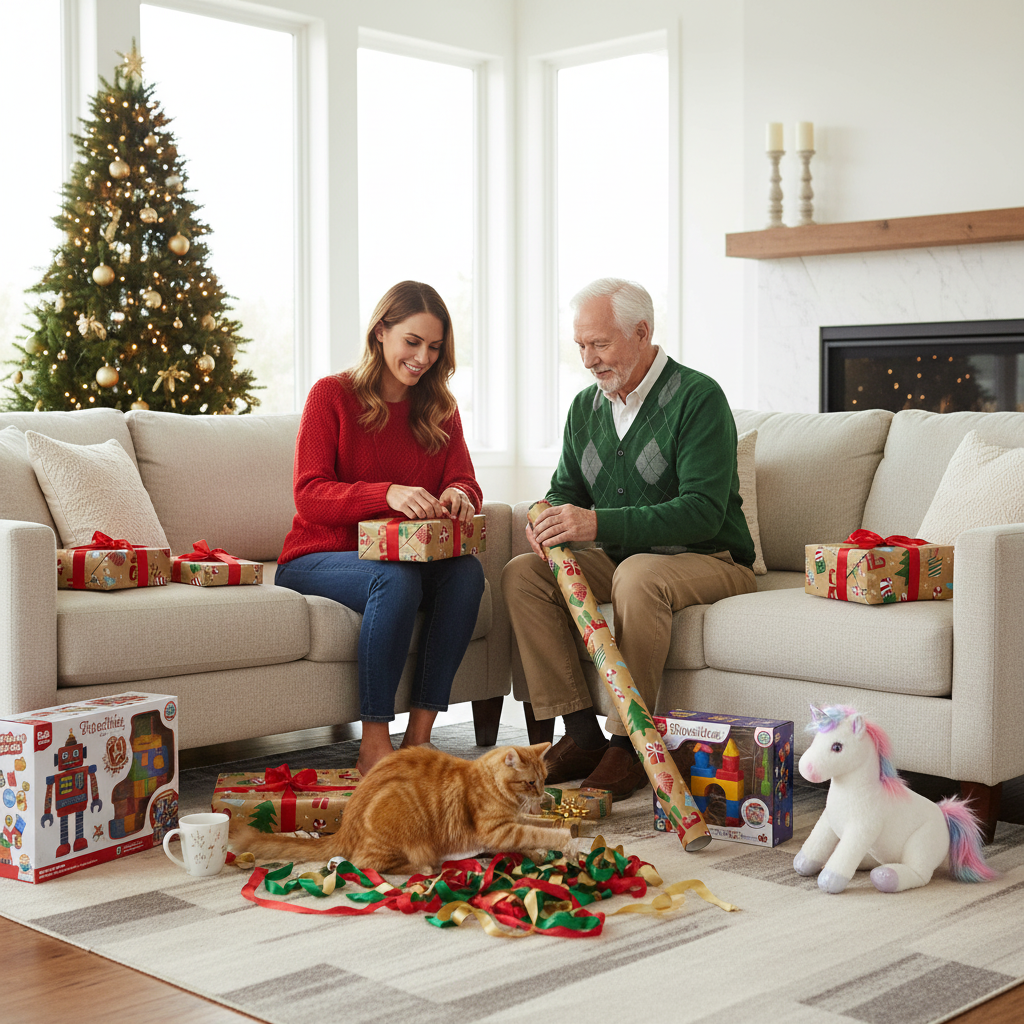 Hartie de impachetat Craciun si daruri 8 m