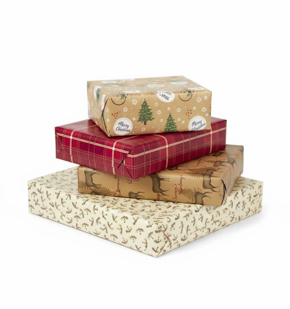 Hartie de impachetat Craciun traditional 8 m