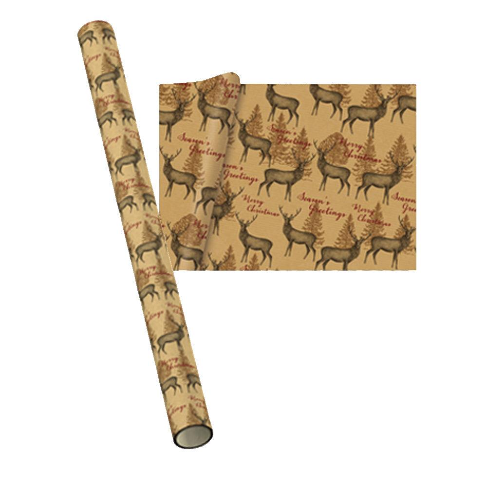 Hartie de impachetat Craciun traditional 8 m - Nitzi.ro