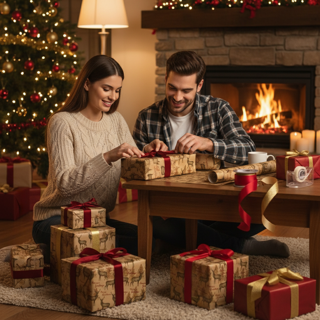 Hartie de impachetat de 8 metri, ai suficient material pentru a împacheta multiple cadouri, fără grija că hârtia se va termina prea repede.