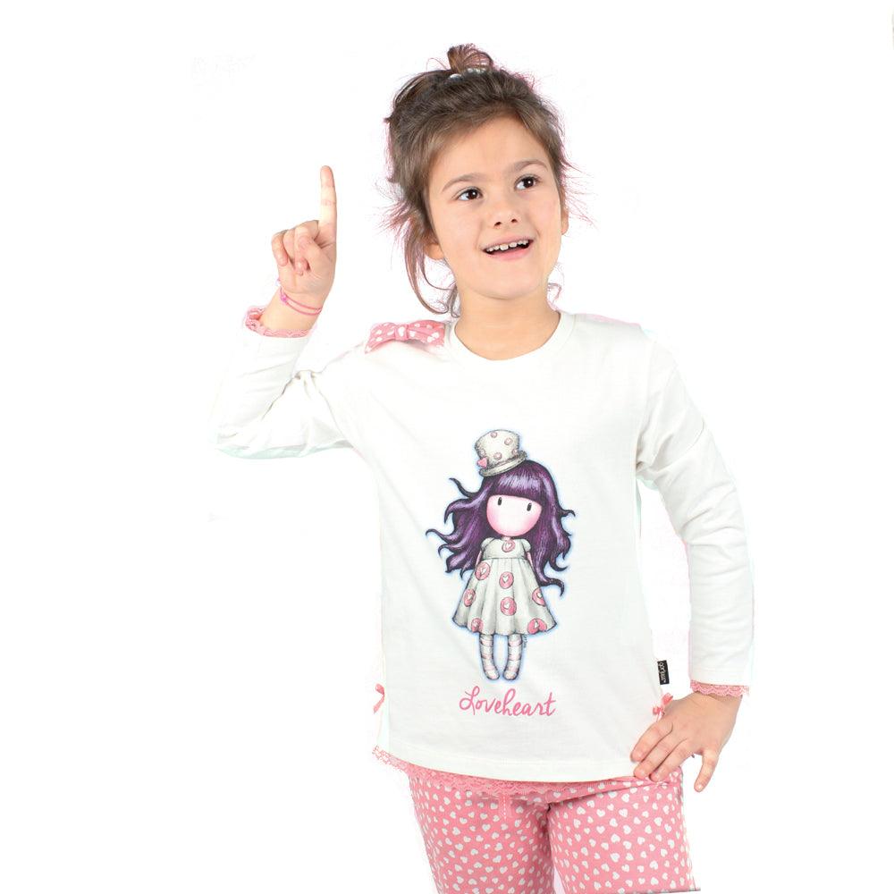 Pijama copii Gorjuss Love Heart - Nitzi.ro