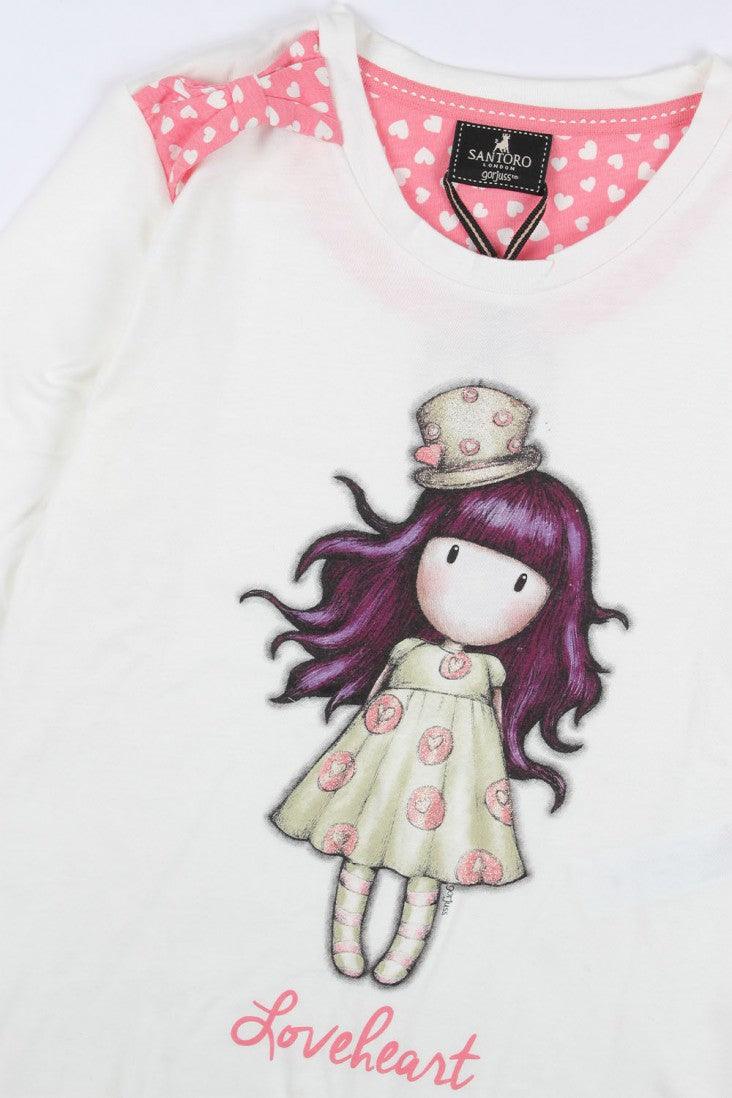 Pijama copii Gorjuss Love Heart - Nitzi.ro