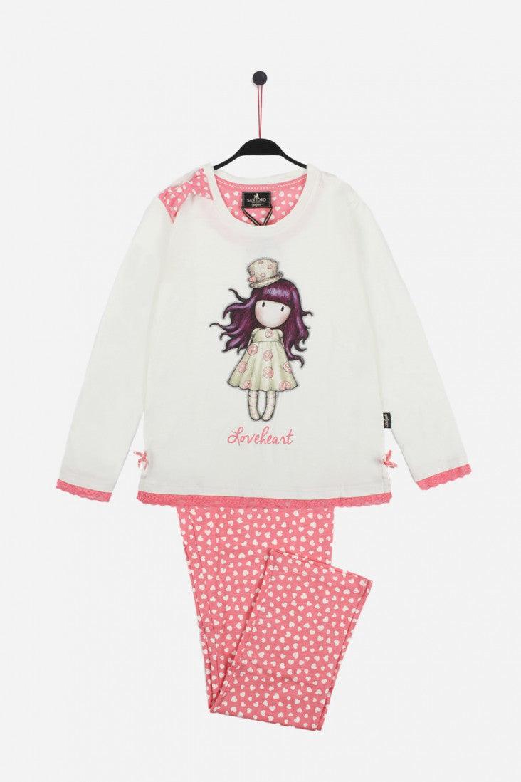 Pijama copii Gorjuss Love Heart - Nitzi.ro