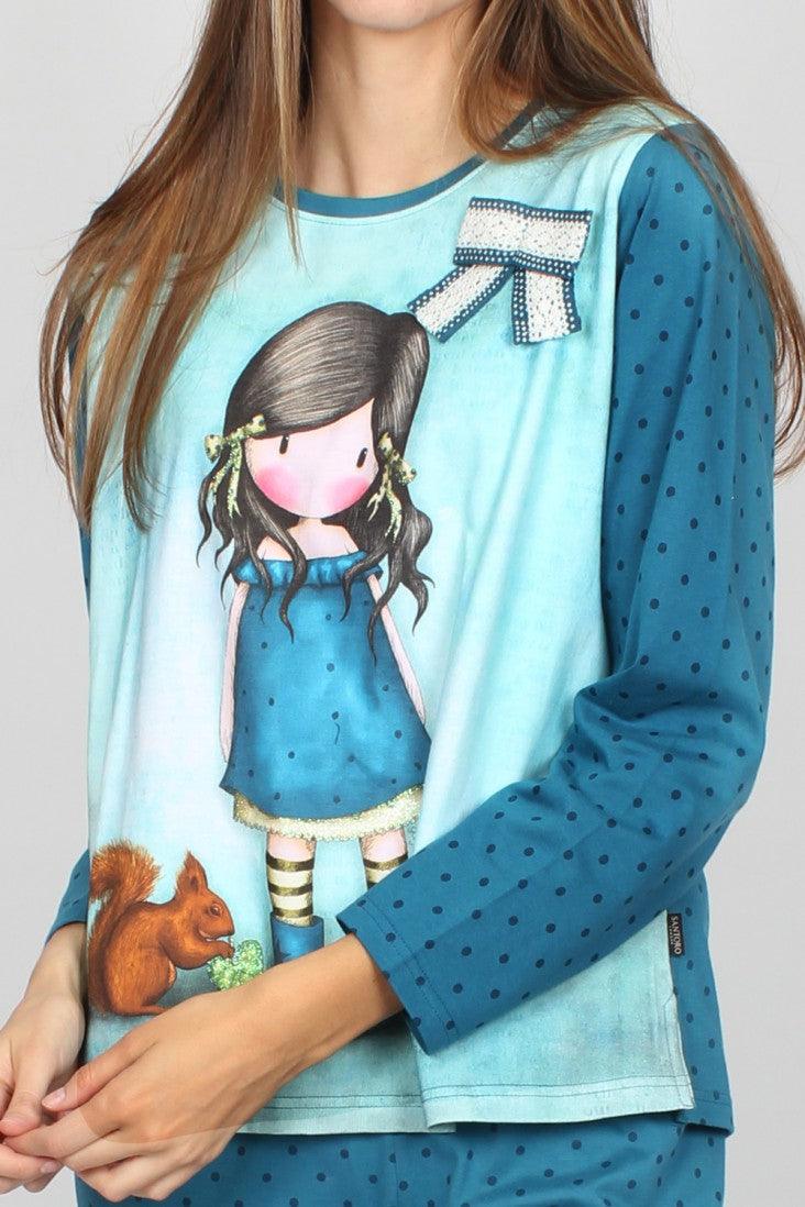 Pijama dama Gorjuss You Brought Me Love - Nitzi.ro