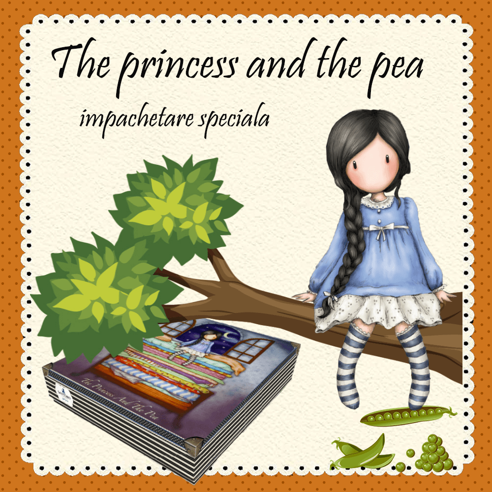Pijama pentru dama Gorjuss The Princess And The Pea - Nitzi.ro