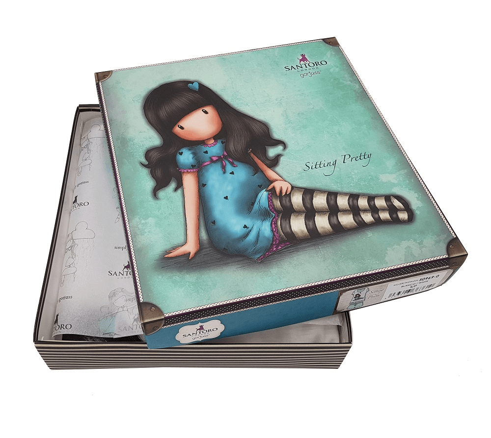 Pijama pentru copii cu tricou Gorjuss Sitting Pretty, scurte - Nitzi.ro