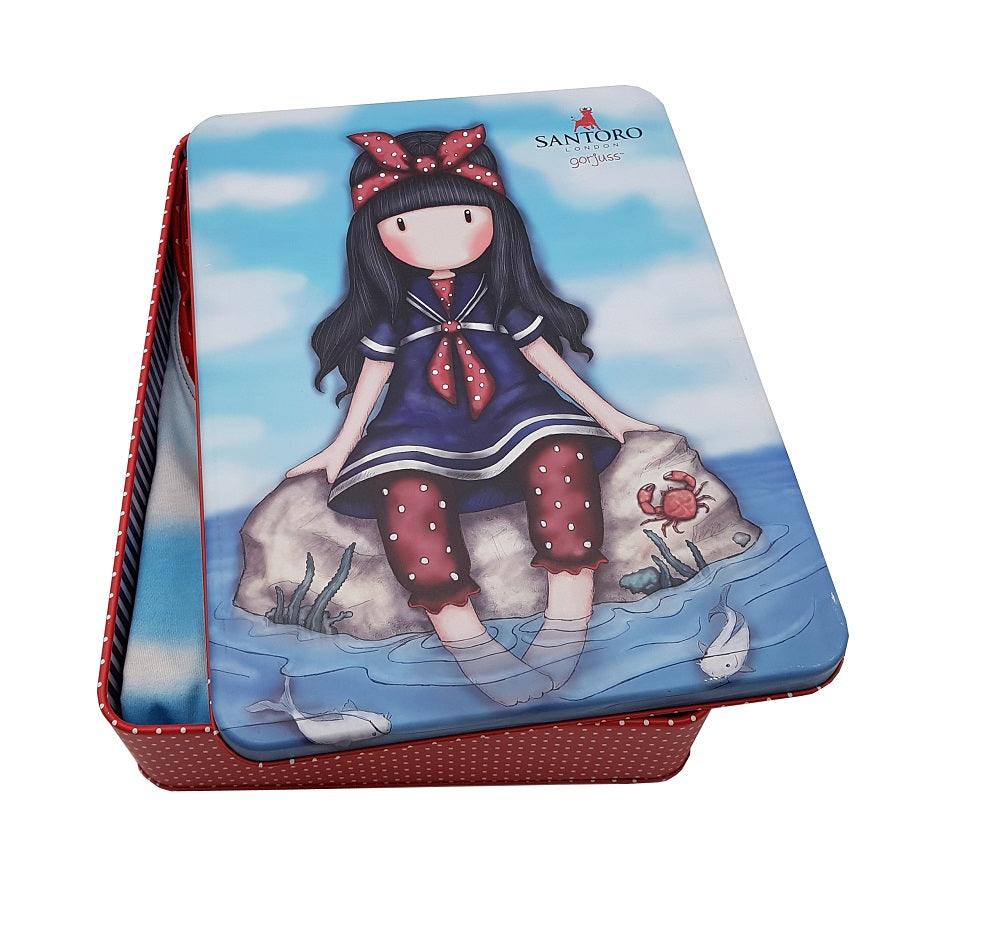 Pijama dama Gorjuss Little Fishes scurta - Nitzi.ro