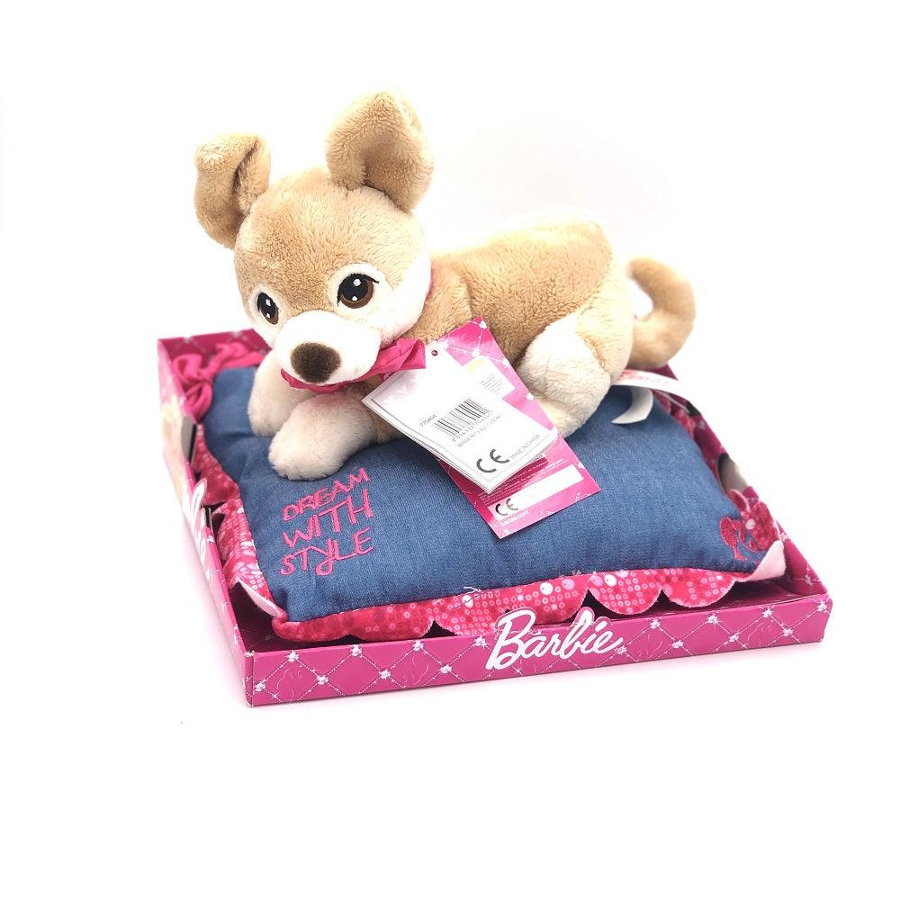 Jucarie din plus Animal companie Barbie pe perna 20 cm - Nitzi.ro