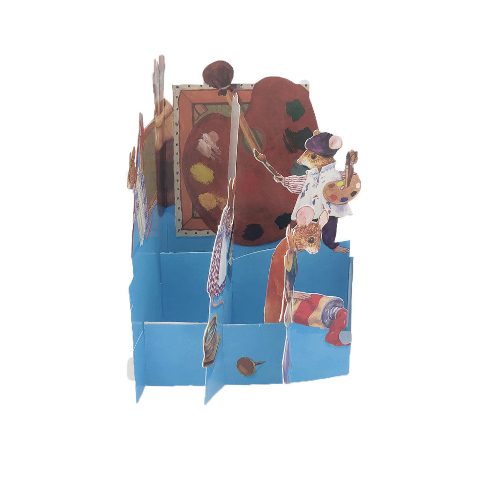 Felicitare 3D - Painting by Numbers