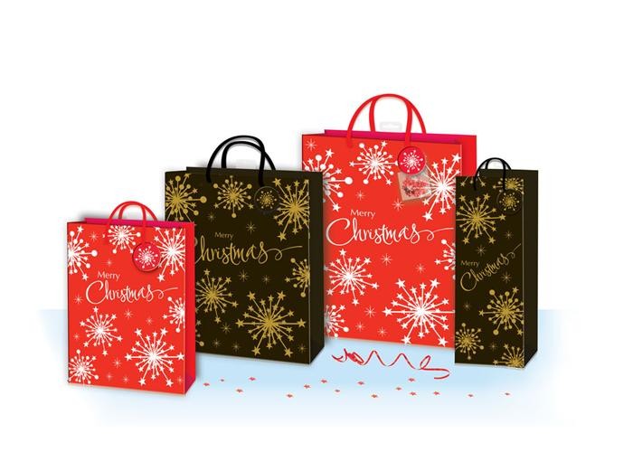 Punga iarna- Craciun - folie holografica