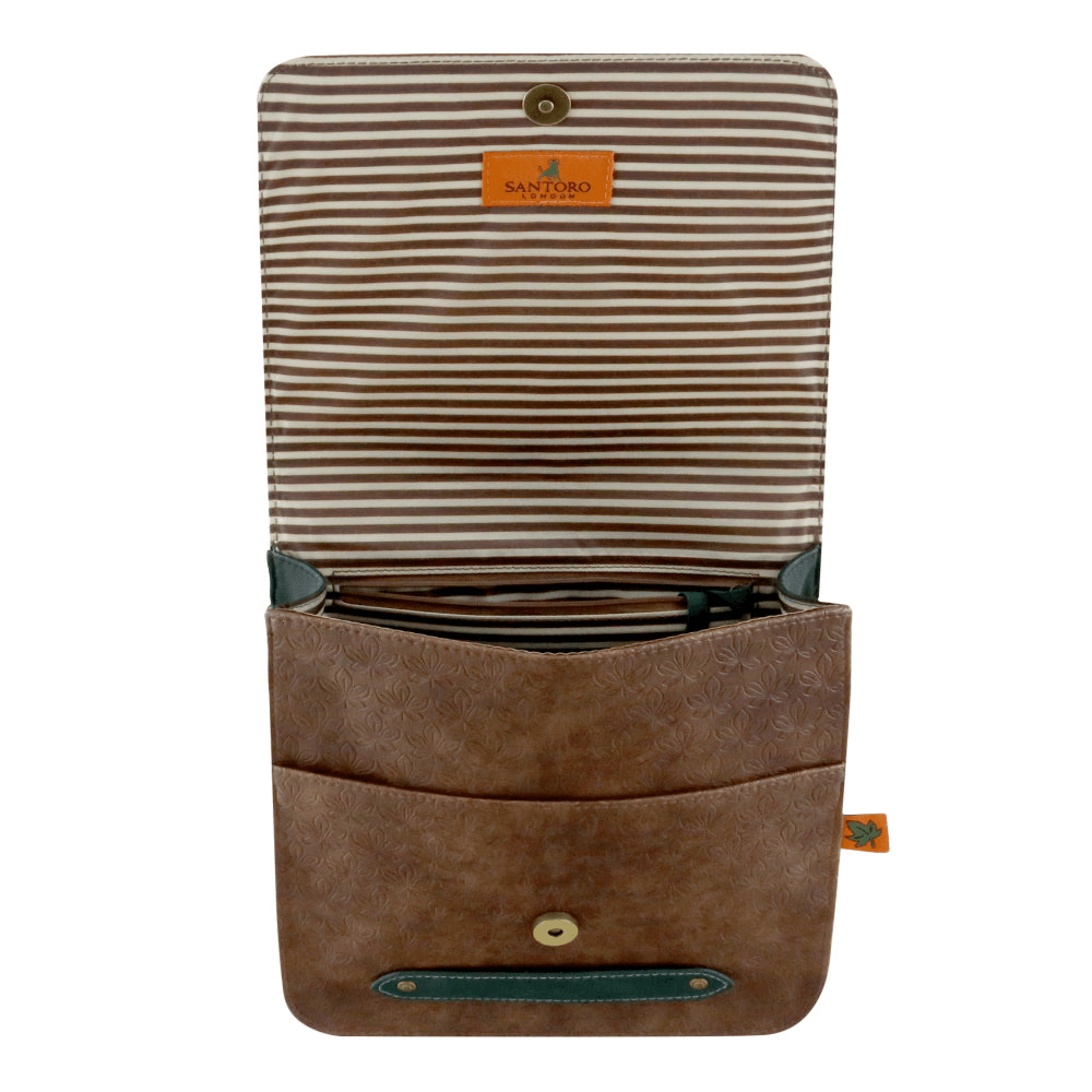 Geanta fashion Gorjuss Autumn Leaves cu clapeta - Nitzi.ro