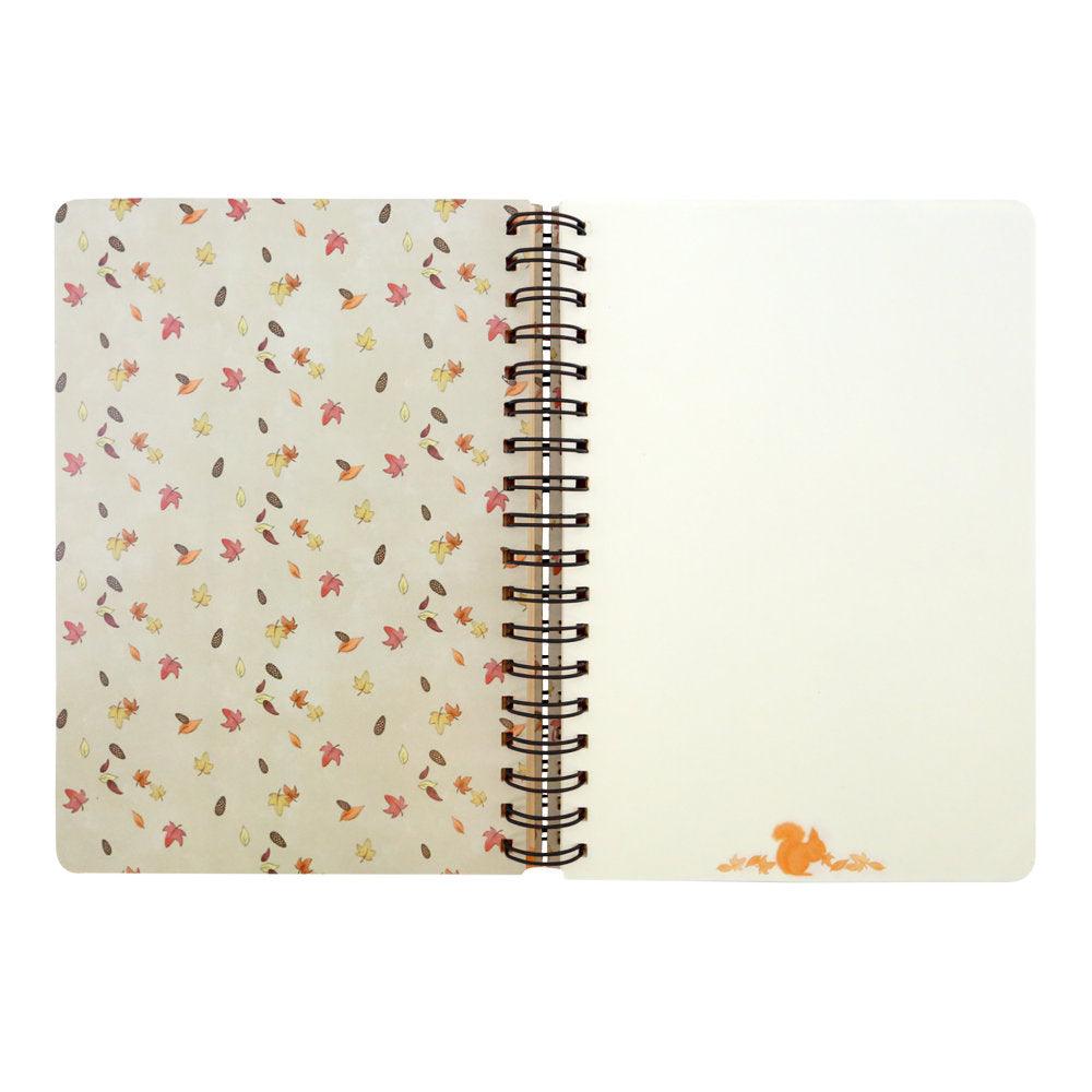 Agenda cu spira mare Gorjuss - Autumn Leaves - Nitzi.ro