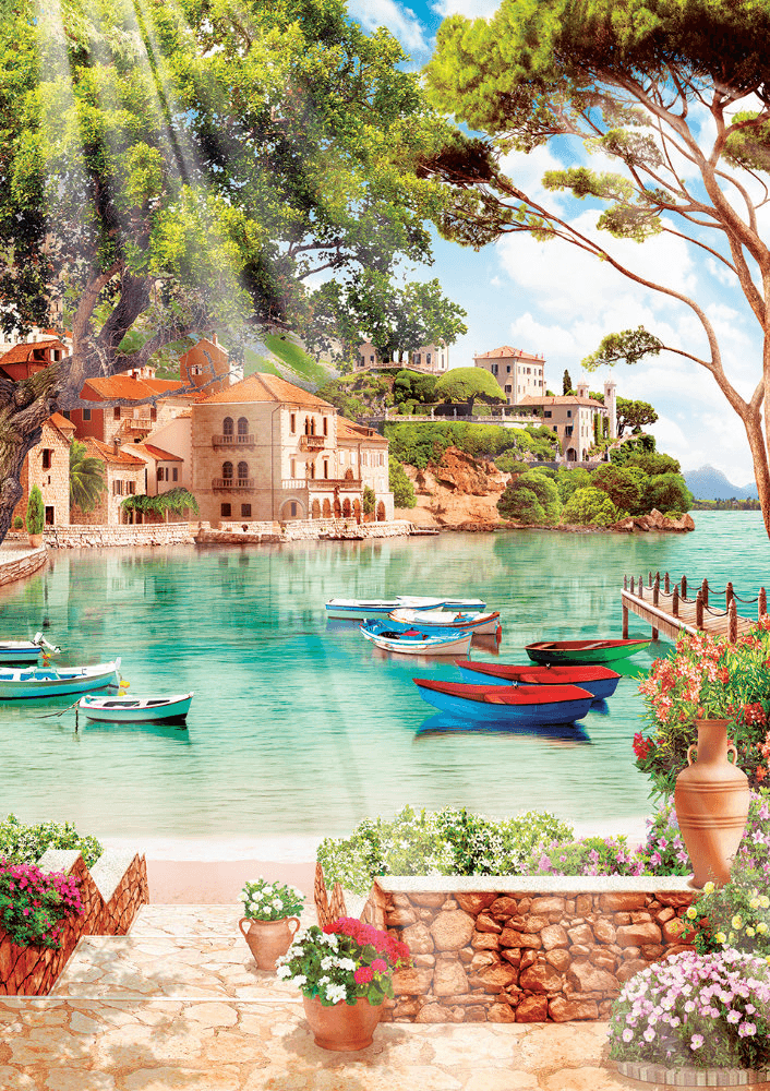 Puzzle 1000 piese Good Morning To The Peace - Nitzi.ro