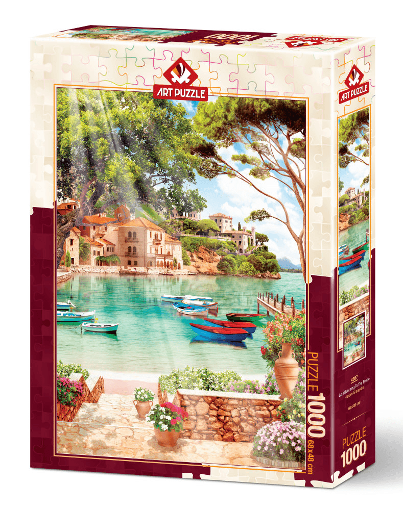 Puzzle 1000 piese Good Morning To The Peace - Nitzi.ro