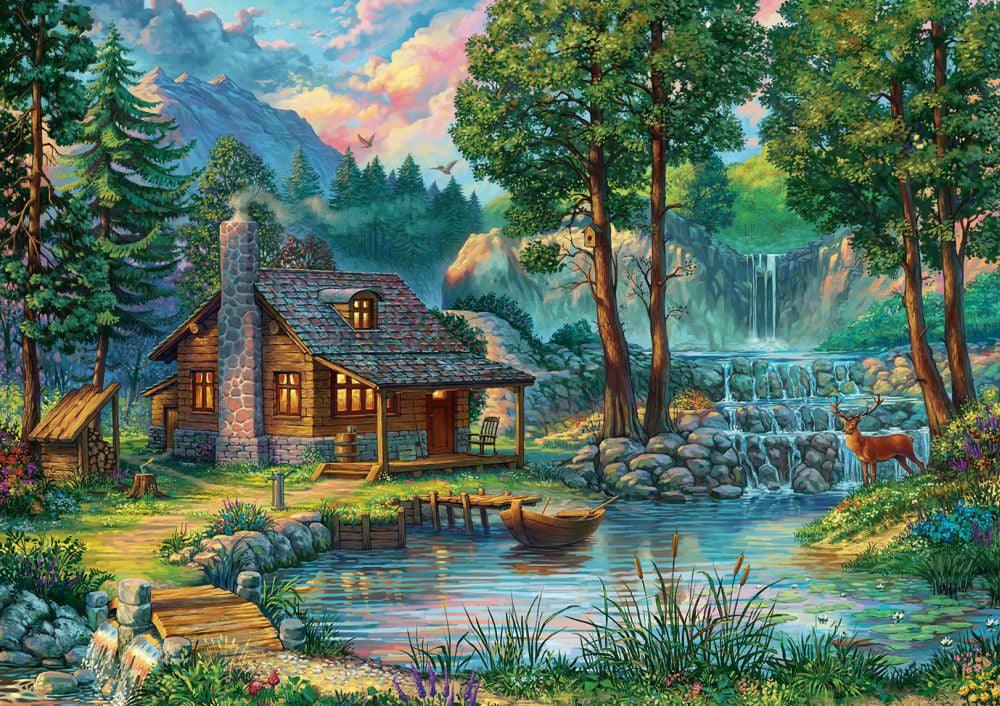 Puzzle 1000 piese - Fairytale House-Artworld - Nitzi.ro