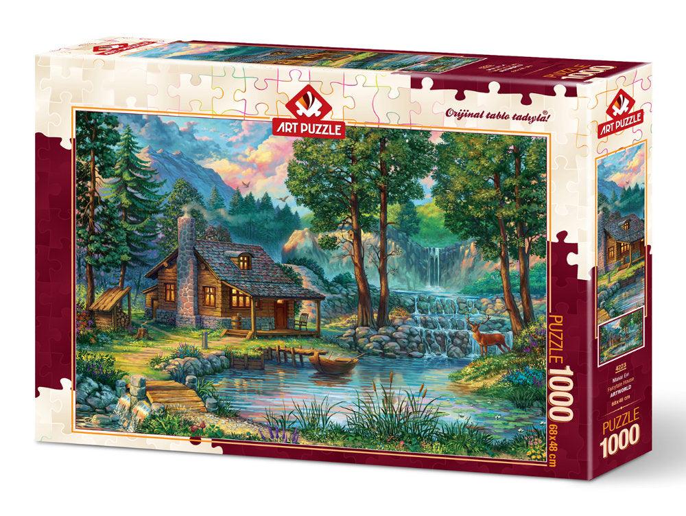 Puzzle 1000 piese - Fairytale House-Artworld - Nitzi.ro