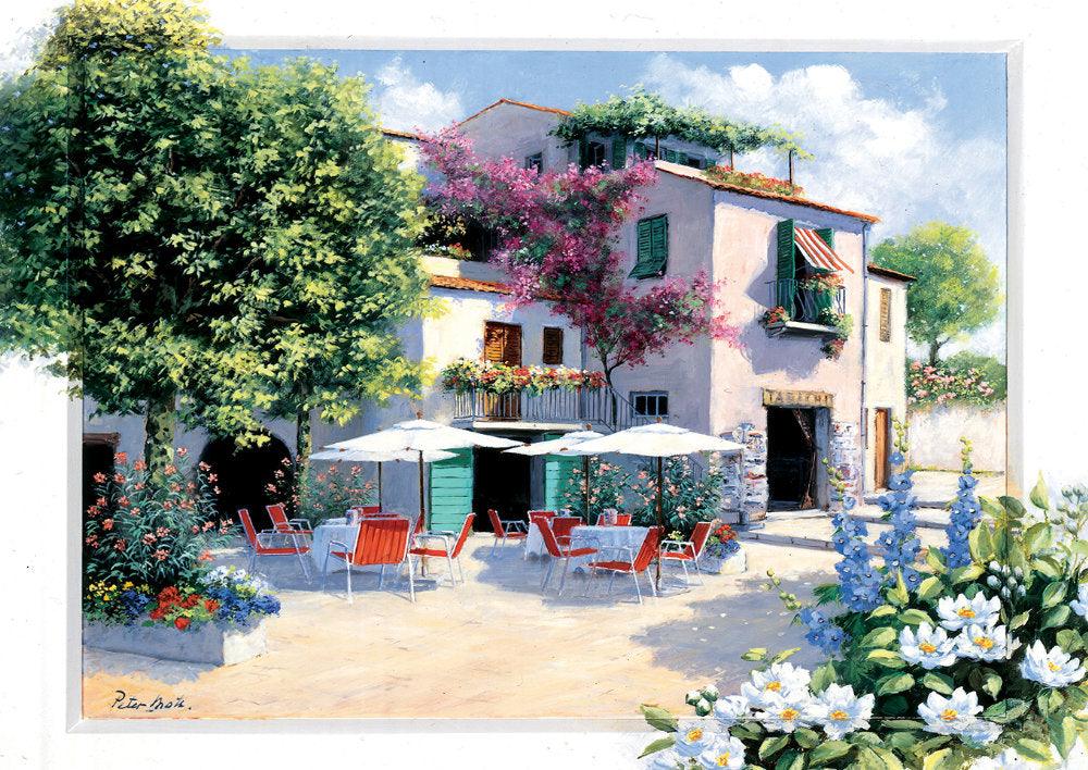 Puzzle 500 piese - Cafe Villa-Peter Motz