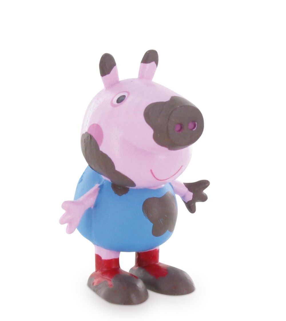 Figurina Comansi-Peppa Pig-George on the mud