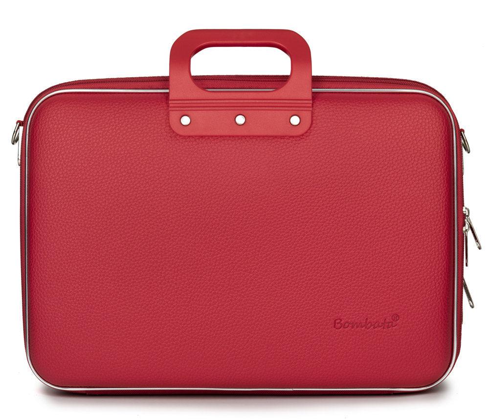 Geanta lux laptop 15,6 Bombata Business Classic-Rosu - Nitzi.ro