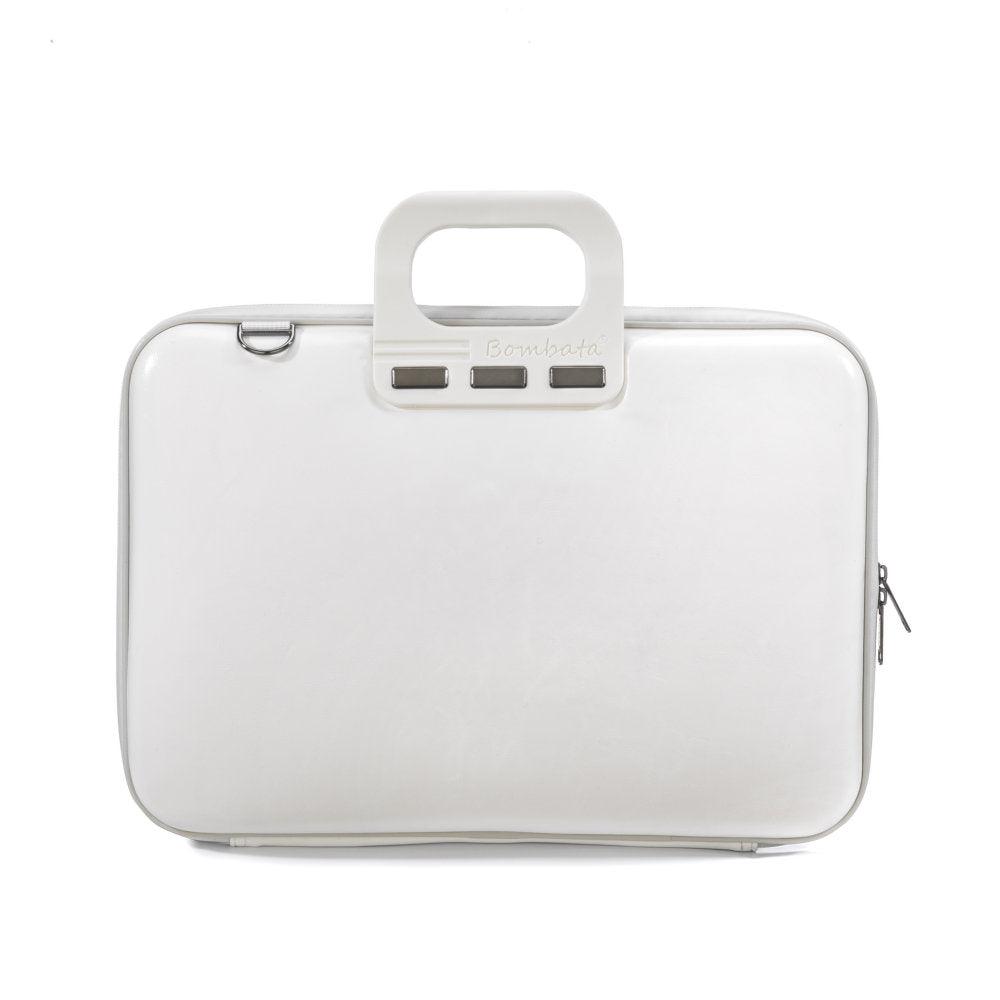 Geanta lux business laptop 15,6 Bombata Evolution-Alb - Nitzi.ro