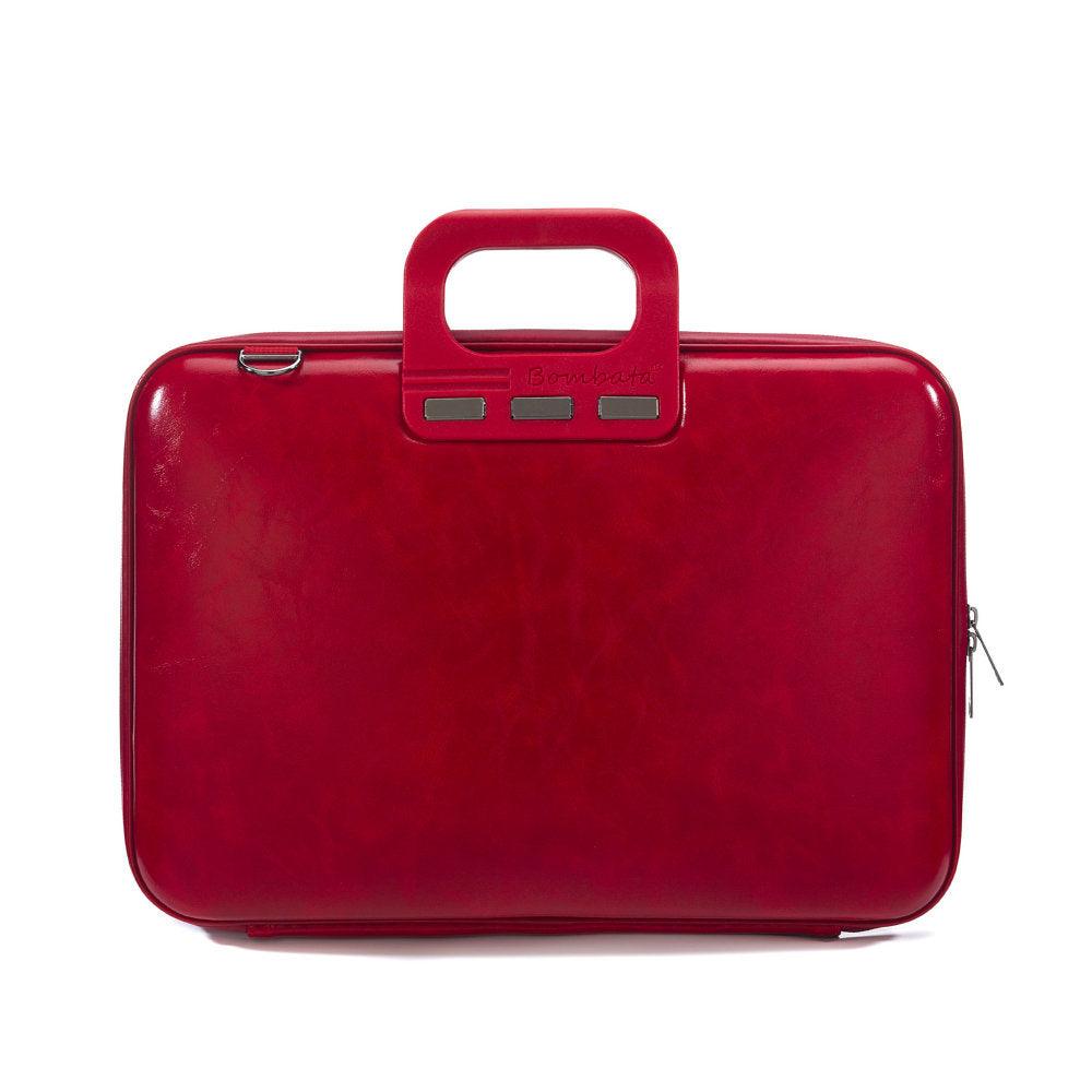 Geanta lux business laptop 15,6 Bombata Evolution-Rosu - Nitzi.ro