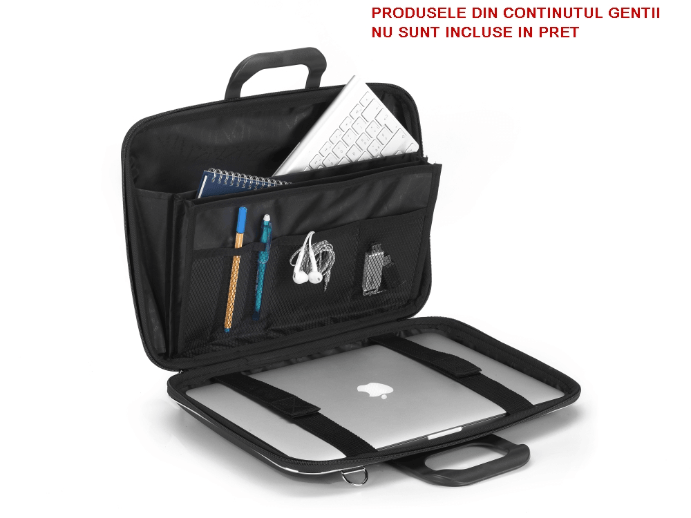 Geanta laptop 15,6 in neagra - Nitzi.ro