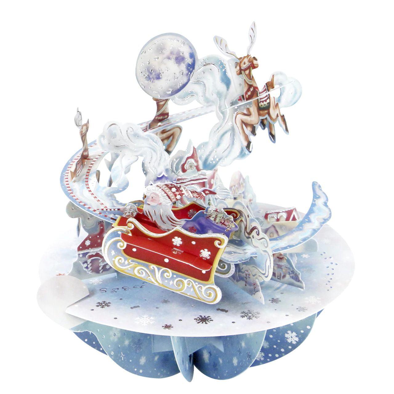 Felicitare 3D Pirouettes Santoro - Sania Mosului - Nitzi.ro