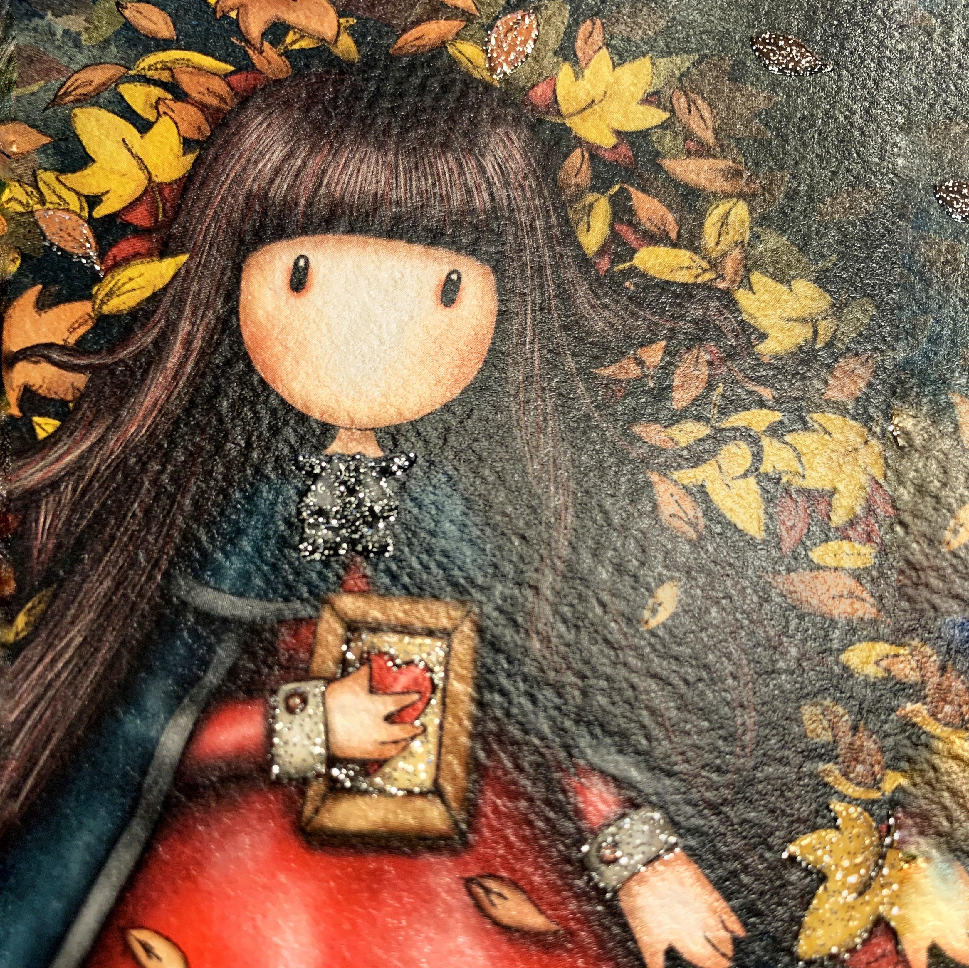 Felicitare Gorjuss Autumn Leaves