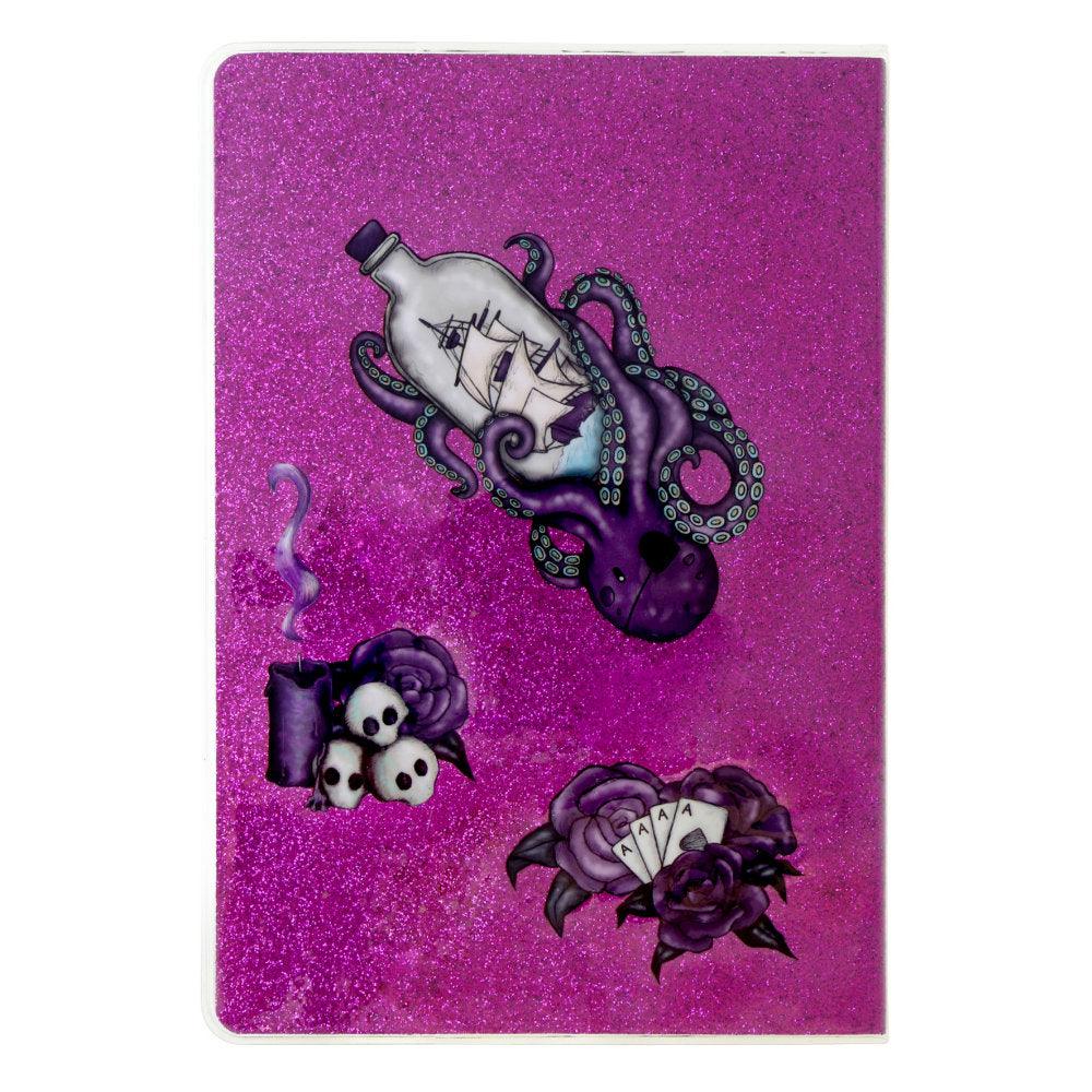 Caiet A5 cu glitter Gorjuss Sea Nixie