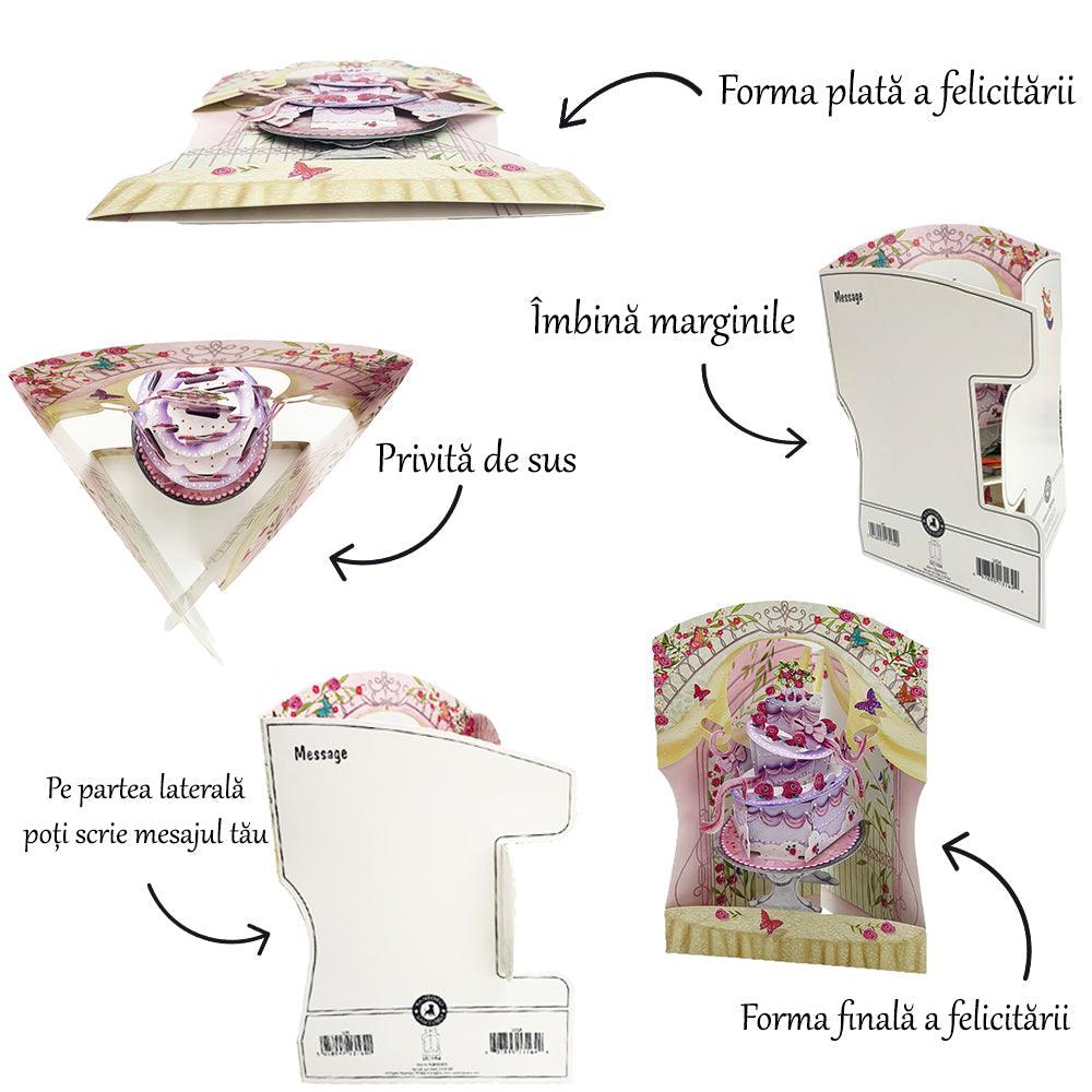 Felicitarea 3D Swing Cards - Vapor - Nitzi.ro
