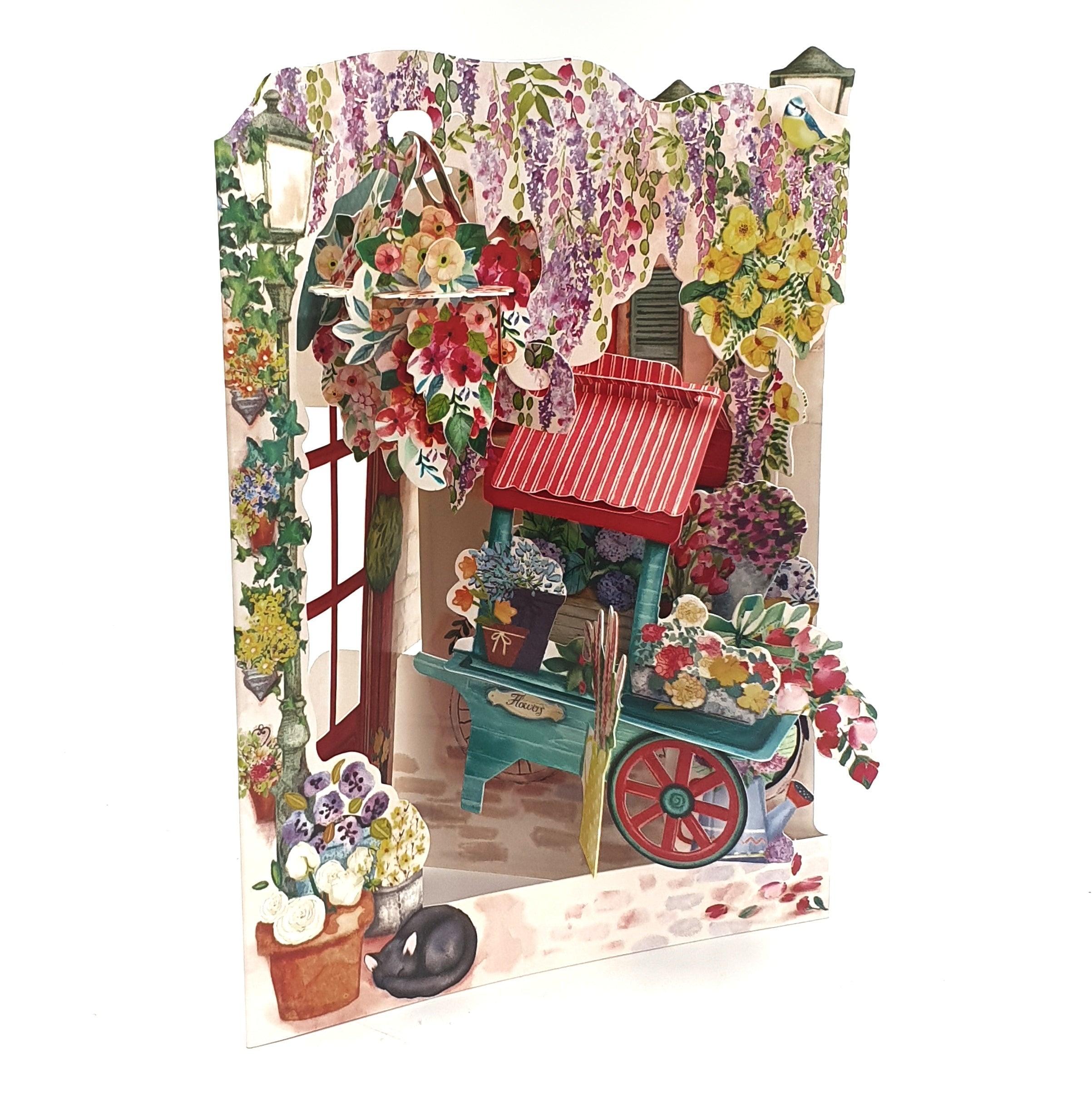 Felictare 3D Swing Cards Florarie - Nitzi.ro
