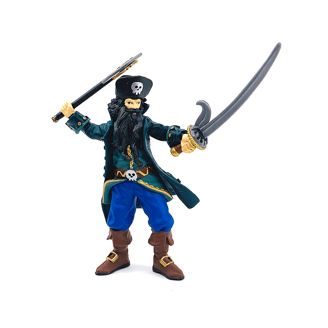 Figurina Pirat Barba Neagra - Nitzi.ro