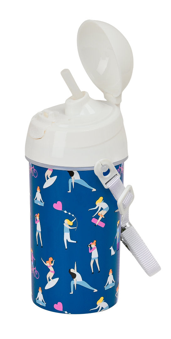 Sticla apa plastic 500 ml BlackFit8 Go girl