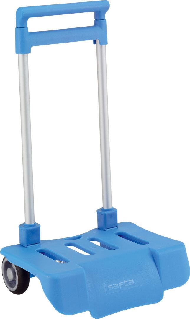 Troler copii mare bleu pliabil pentru scoala - Nitzi.ro