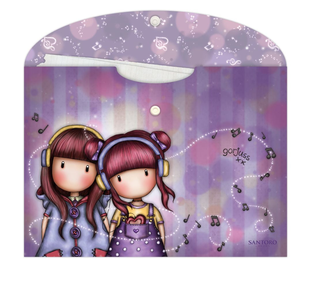 Set 2 mape PP A4 Gorjuss Melodies The Duet - This One's For You