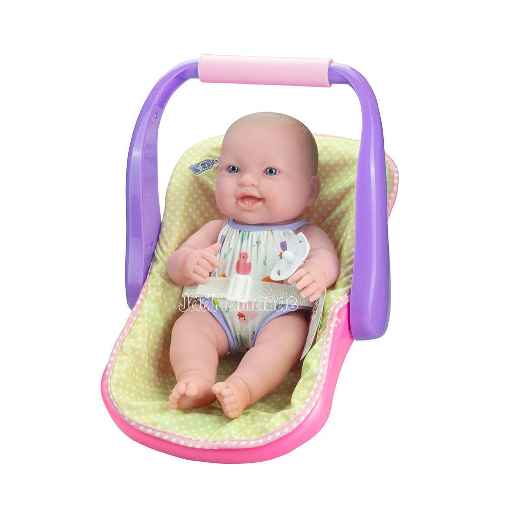 Jucarie bebe 36 cm si suzeta in scaun de masina - Nitzi.ro