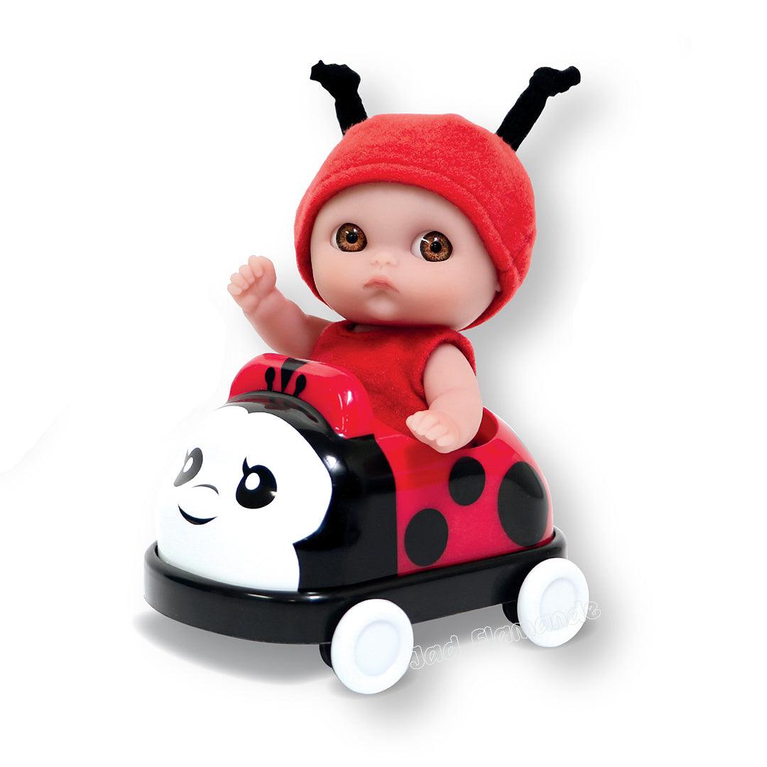 Jucarie Bebelus in masinuta - Lil Cutesies - Nitzi.ro