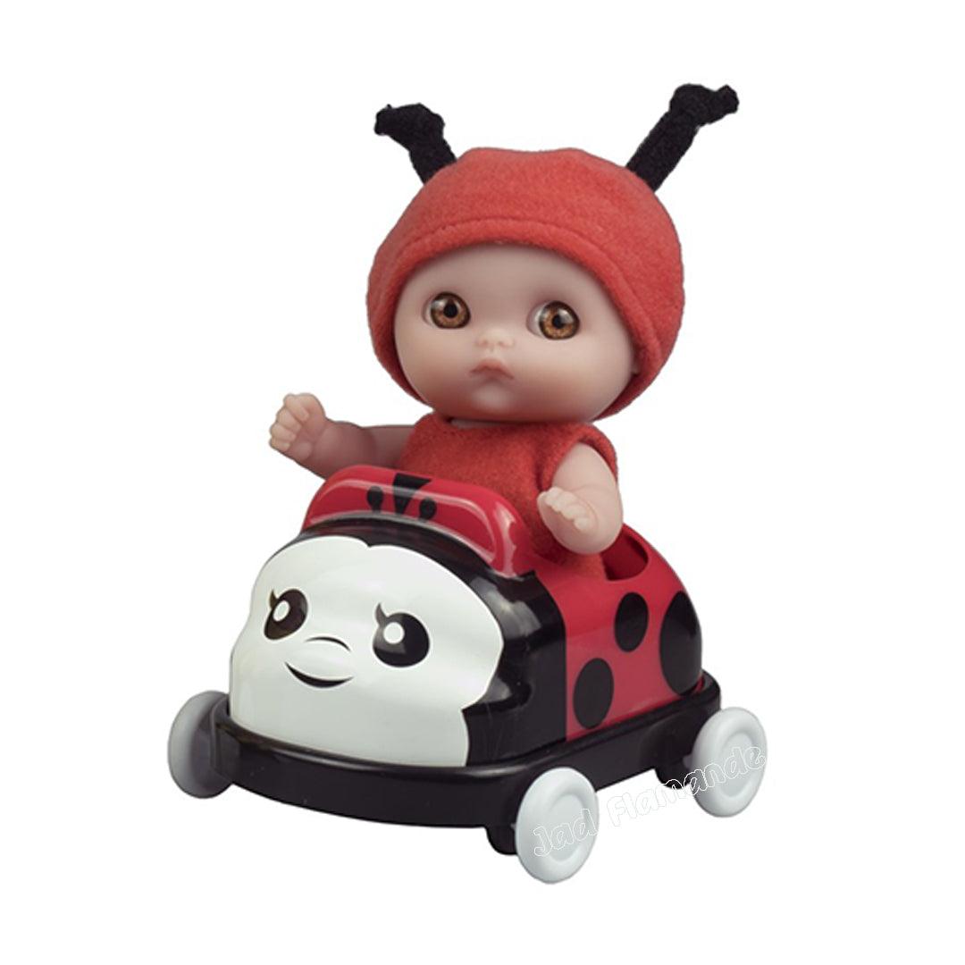 Jucarie Bebelus in masinuta - Lil Cutesies - Nitzi.ro