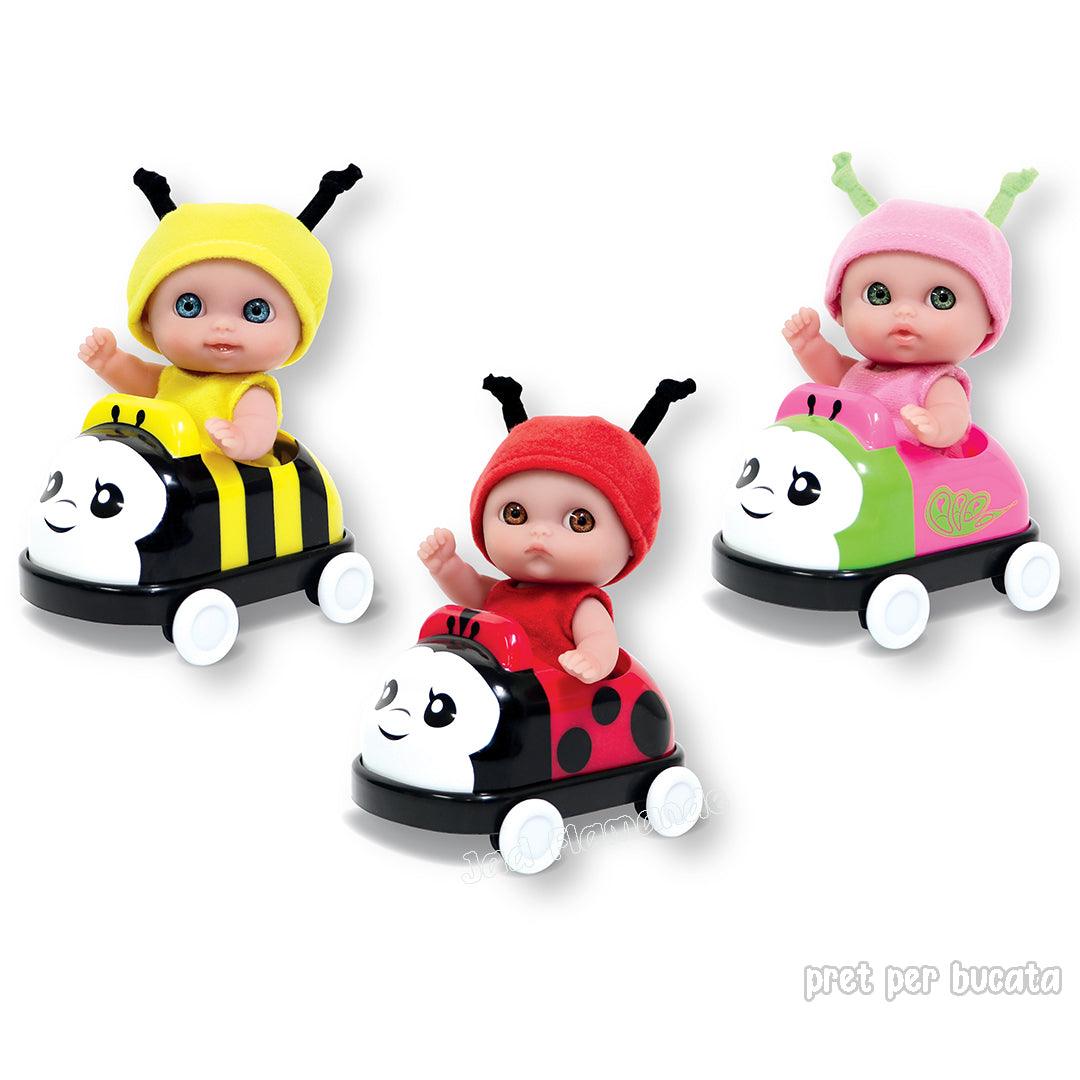 Jucarie Bebelus in masinuta - Lil Cutesies - Nitzi.ro