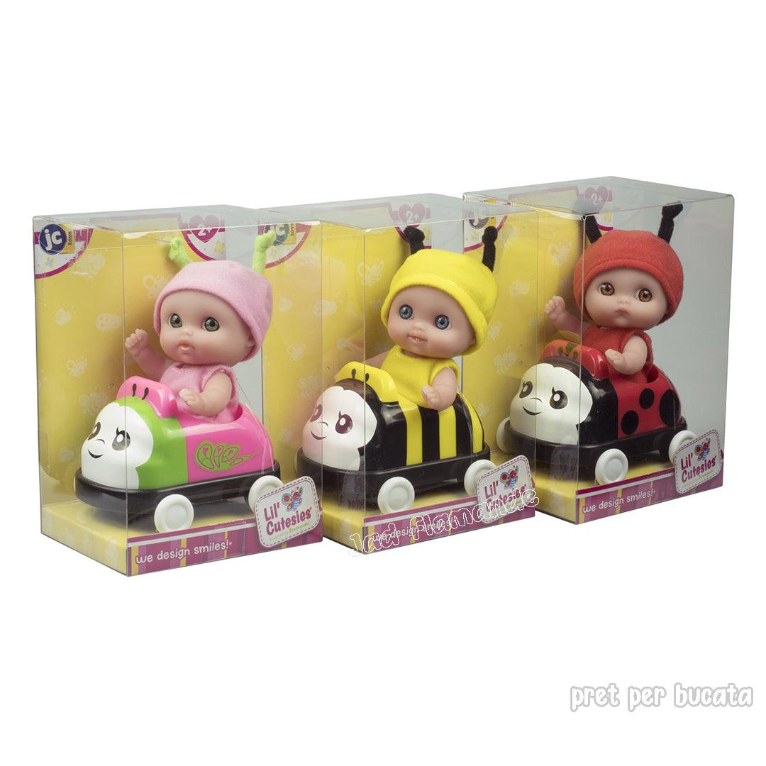 Jucarie Bebelus in masinuta - Lil Cutesies - Nitzi.ro