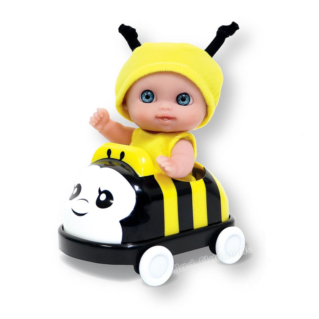 Jucarie Bebelus in masinuta - Lil Cutesies - Nitzi.ro
