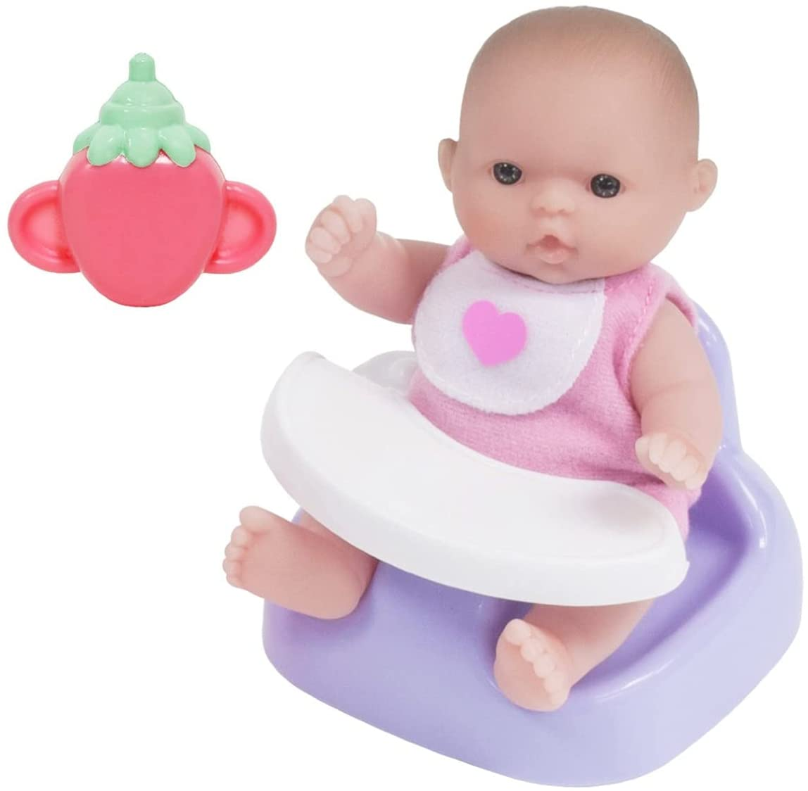 Jucarie casuta cu 3 bebelusi 13 cm si accesorii - Nitzi.ro