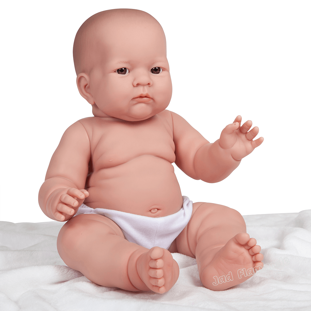 Papusa Bebe cu pelerina alba - Nitzi.ro