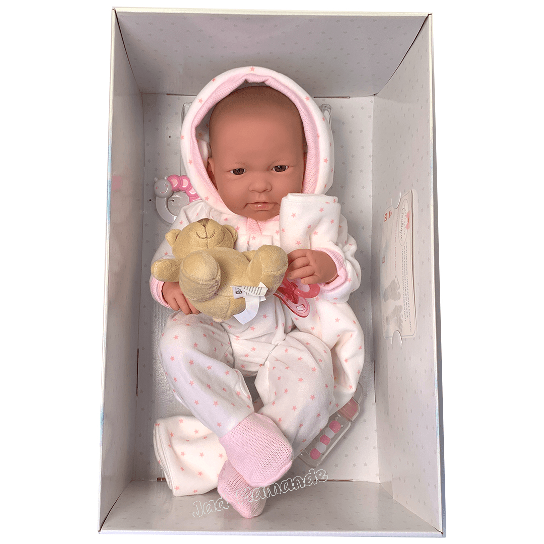 Papusa Bebe in costumas cu gluga - Nitzi.ro