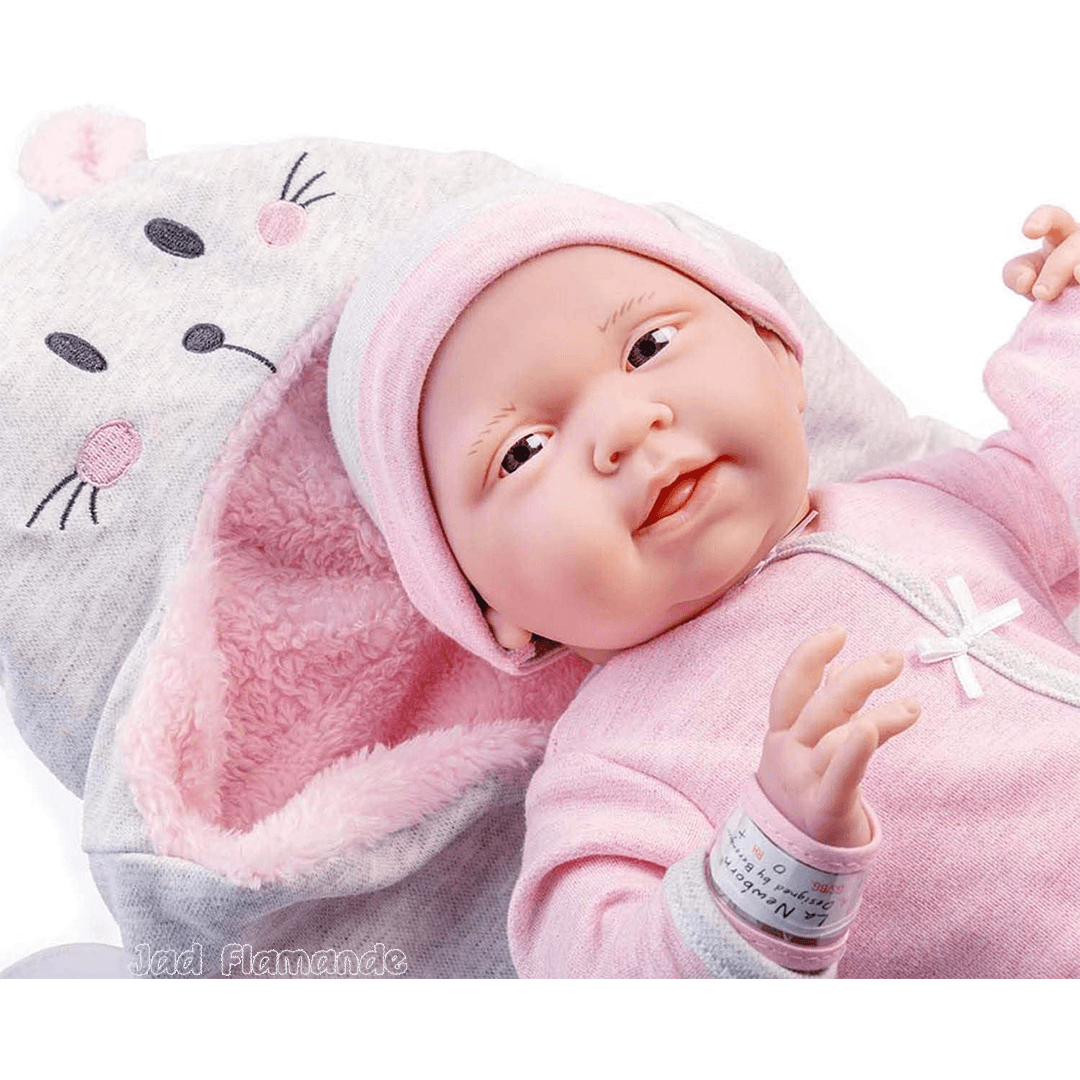 Papusa Bebe fetita cu trusou si certificat de nastere - Nitzi.ro